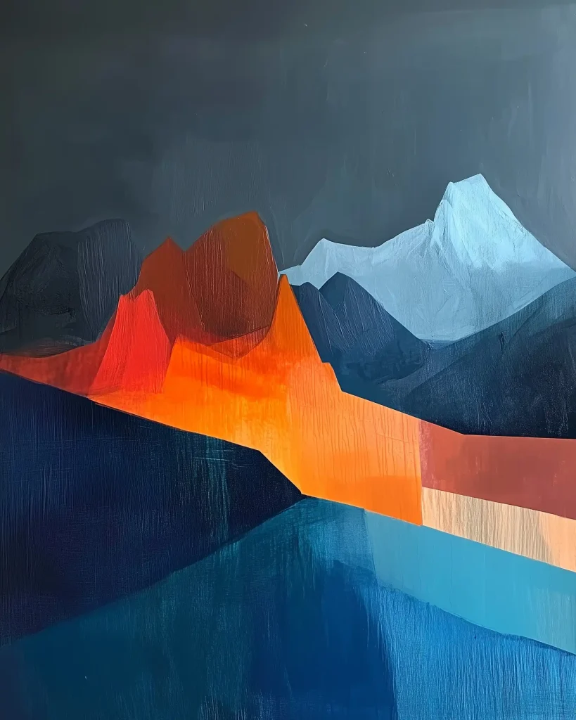 Abstract Landscapes Without Glare