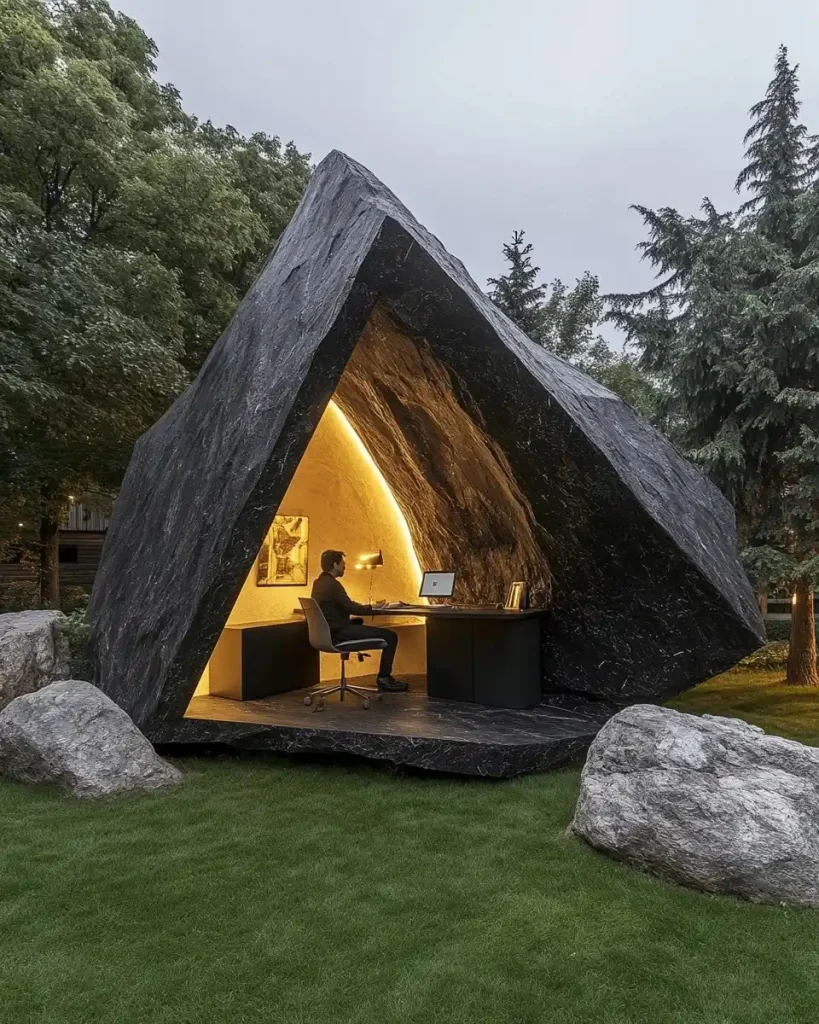 Angular Rock Home Office