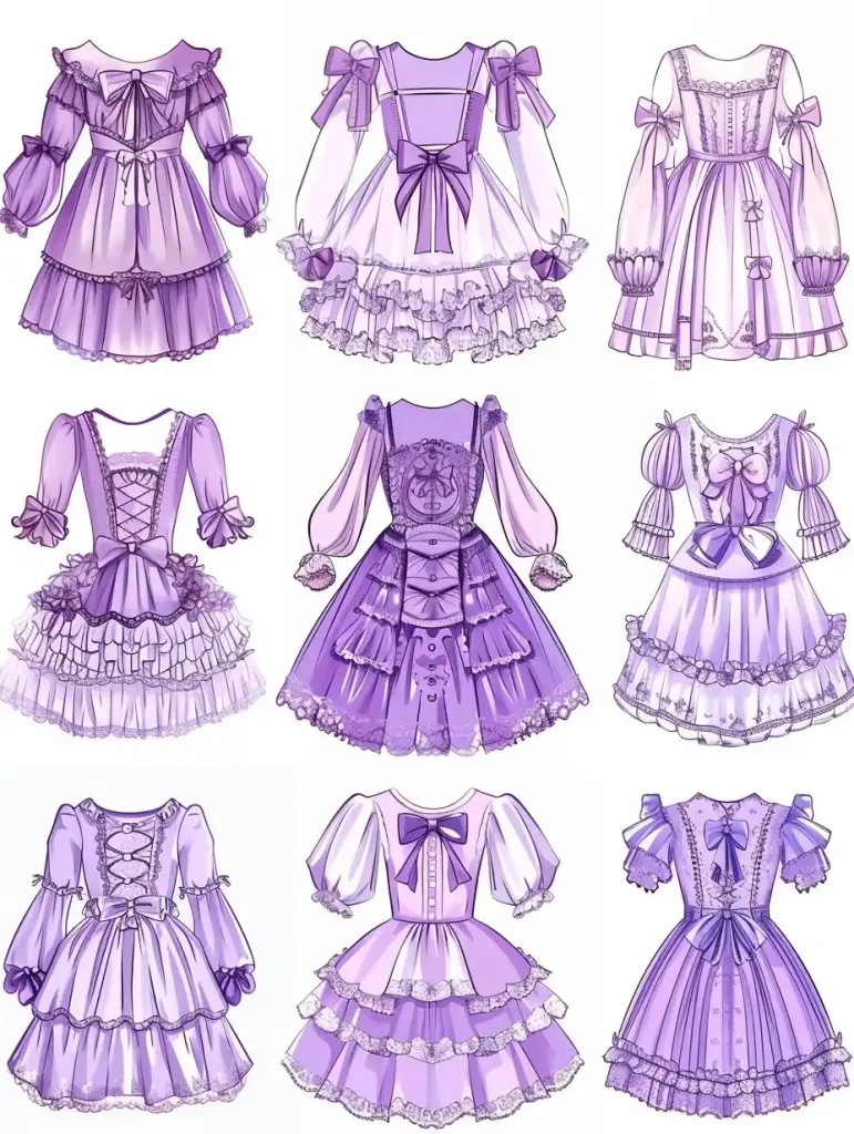 Anime Dress Designs