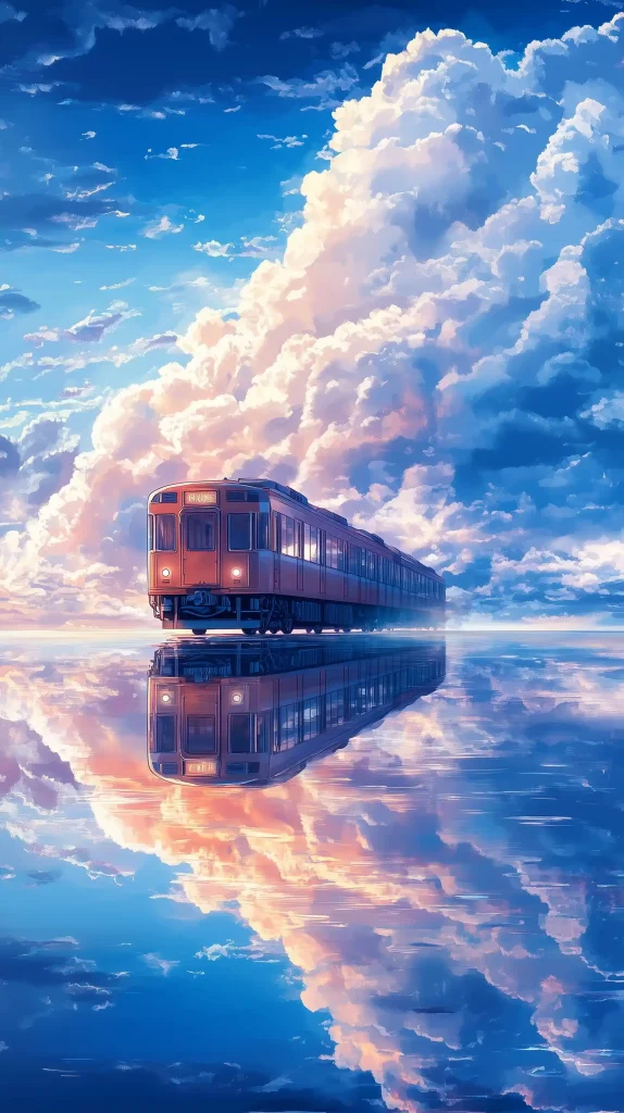 Anime Train in Sky