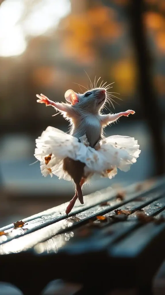 Ballet Rat in Dawn