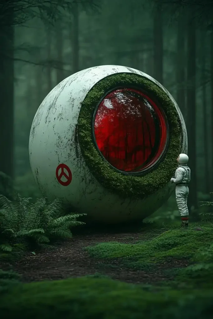 Capsule Corp in Endor