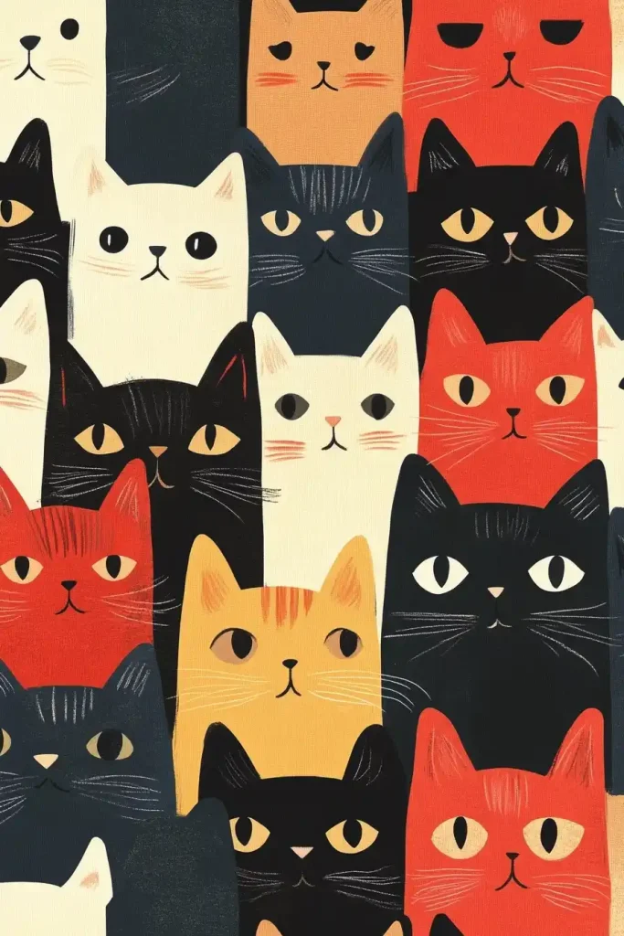 Cat Pattern Design