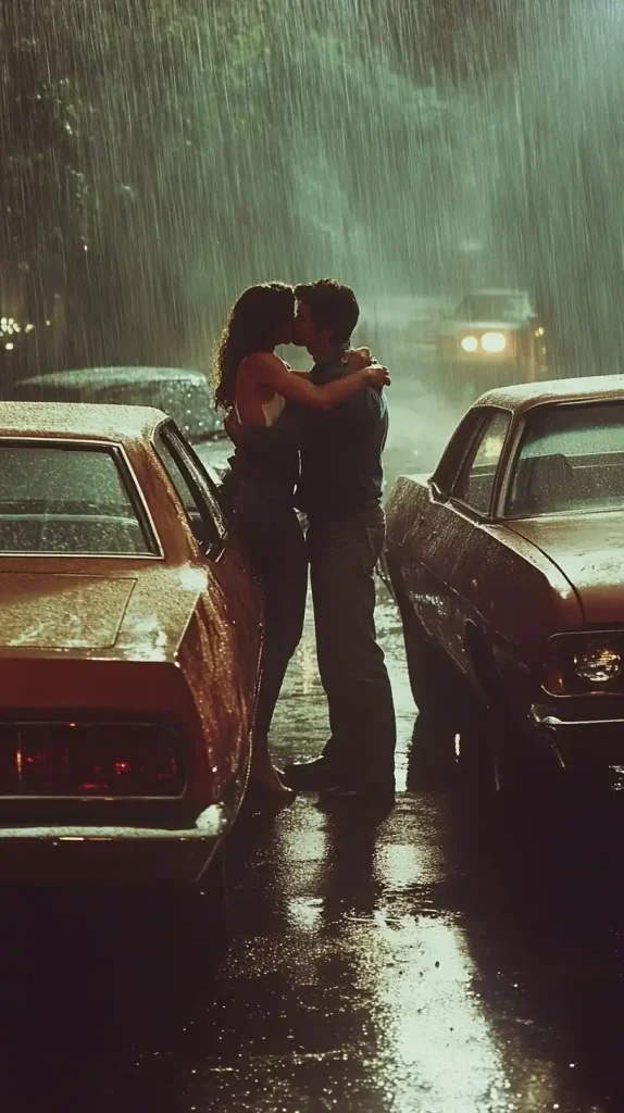 Cinematic Rainy Love Scene