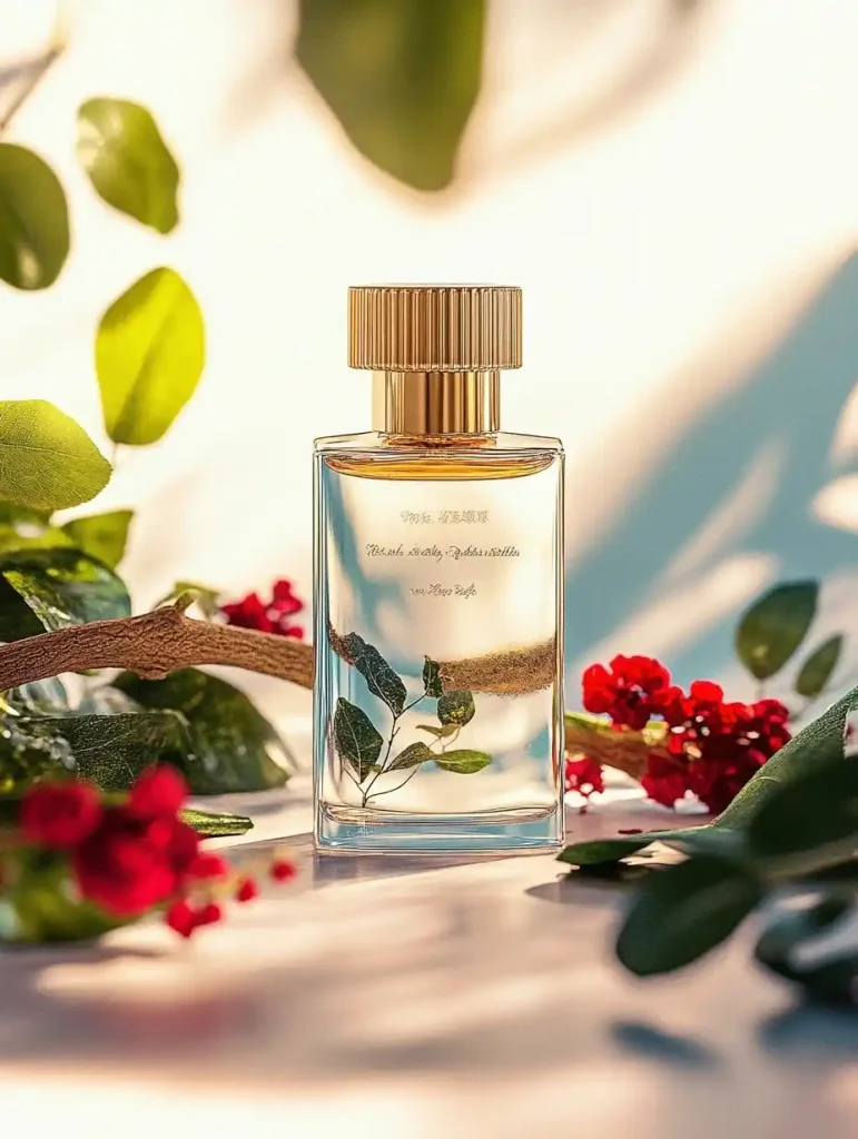 Elegant Perfume with Nature