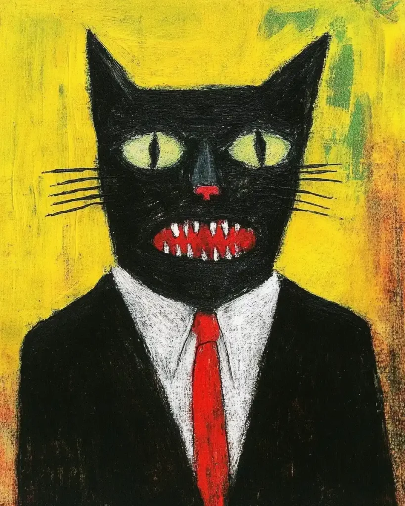 Evil Cat-Headed Man