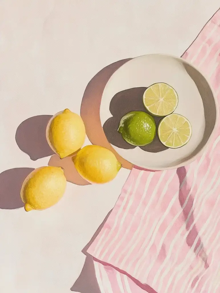 Gouache Lemons and Limes