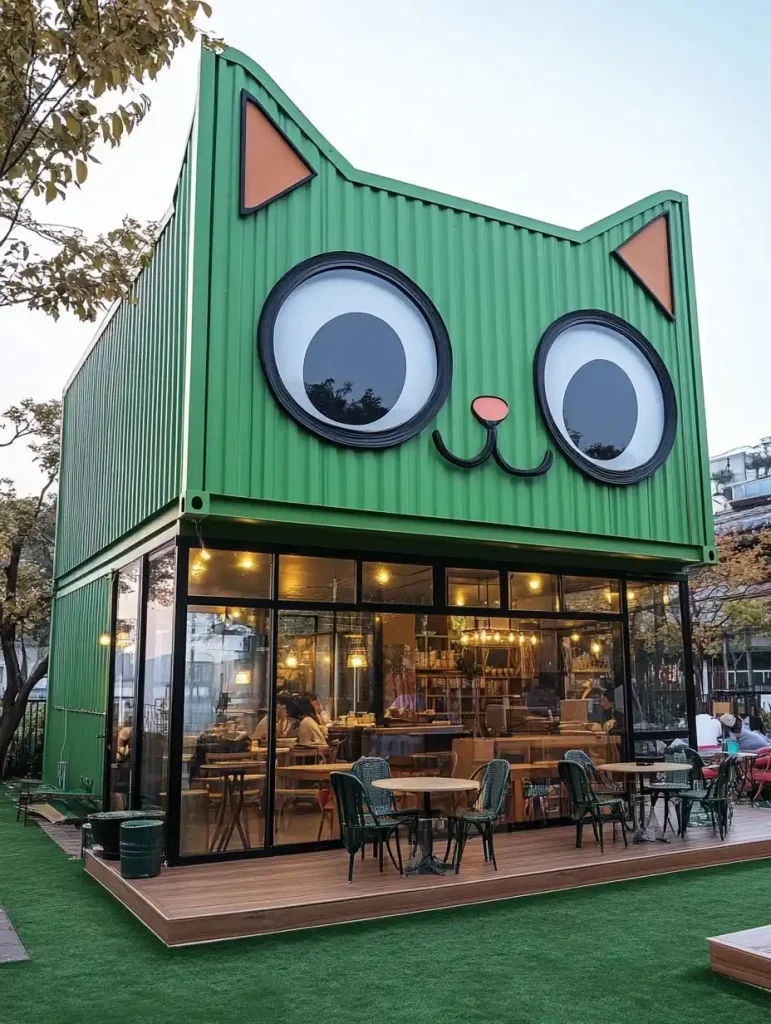 Kakao-Style Cat House