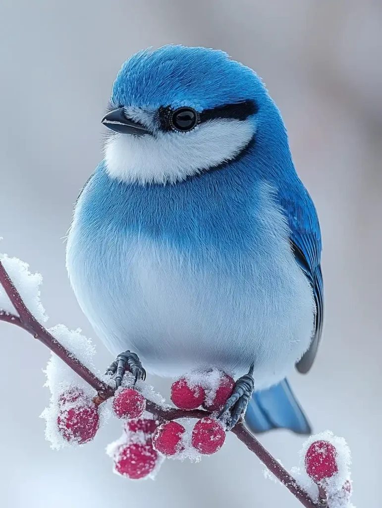 Macro Bird Reflection Photography