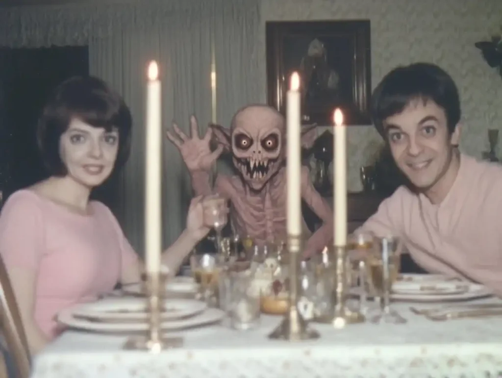 Nightmarish Goat Family Dinner