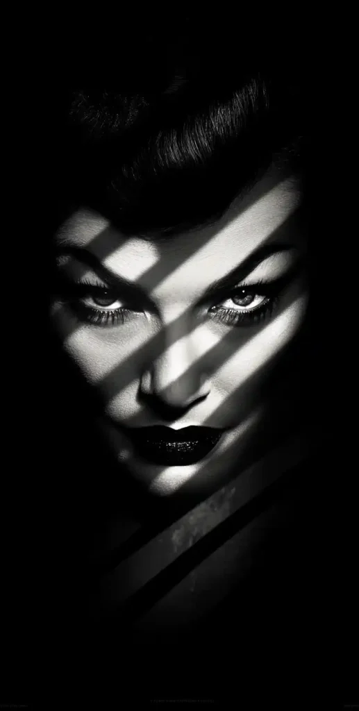 Noir Femme Fatale Shadows