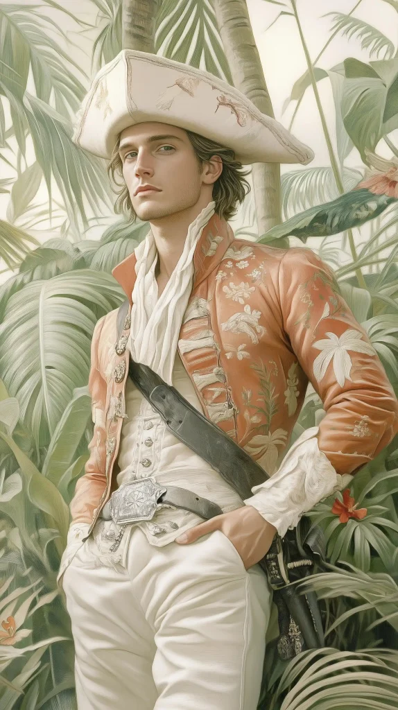 Pirate in Tropical Jungle