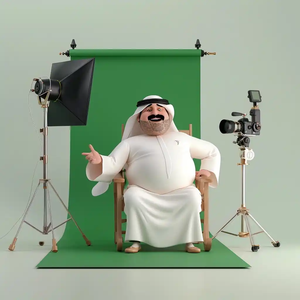 Pixar-Style Kuwaiti Portrait