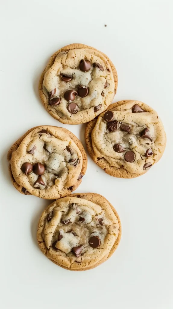 Raw Chocolate Chip Cookies