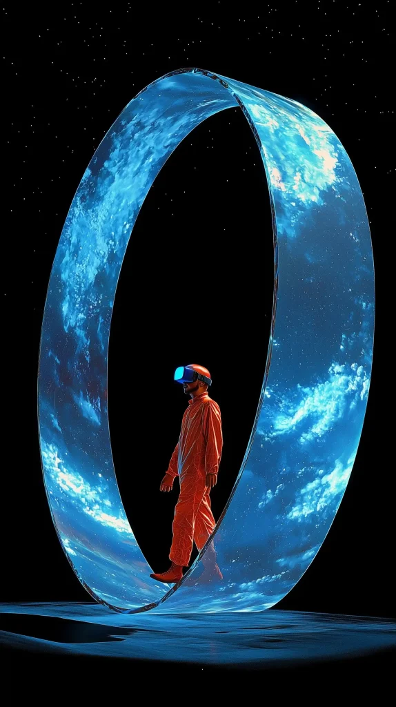 Red Man in Mbius Strip