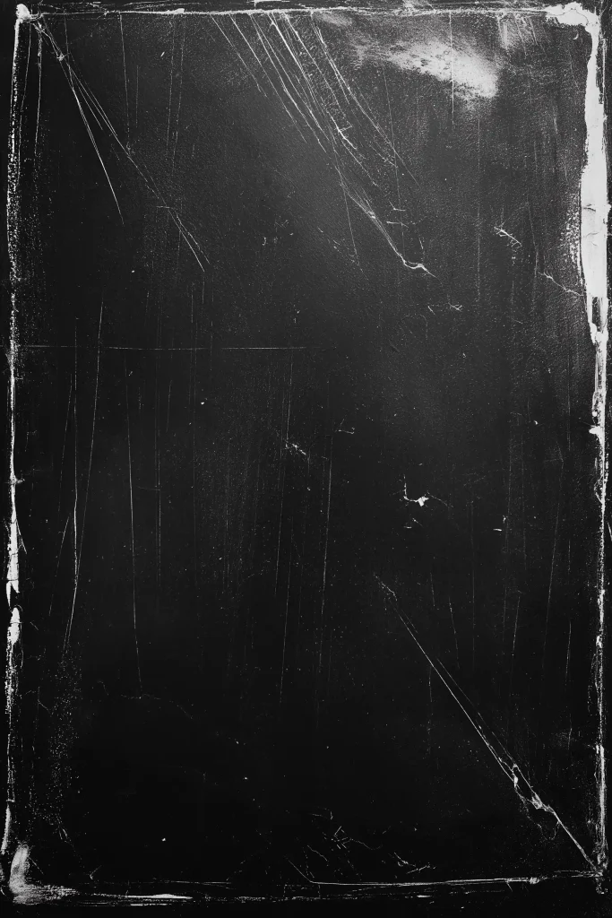 Scratched Black Paper Texture