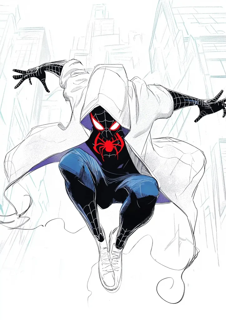 Spider-Verse Coloring Page