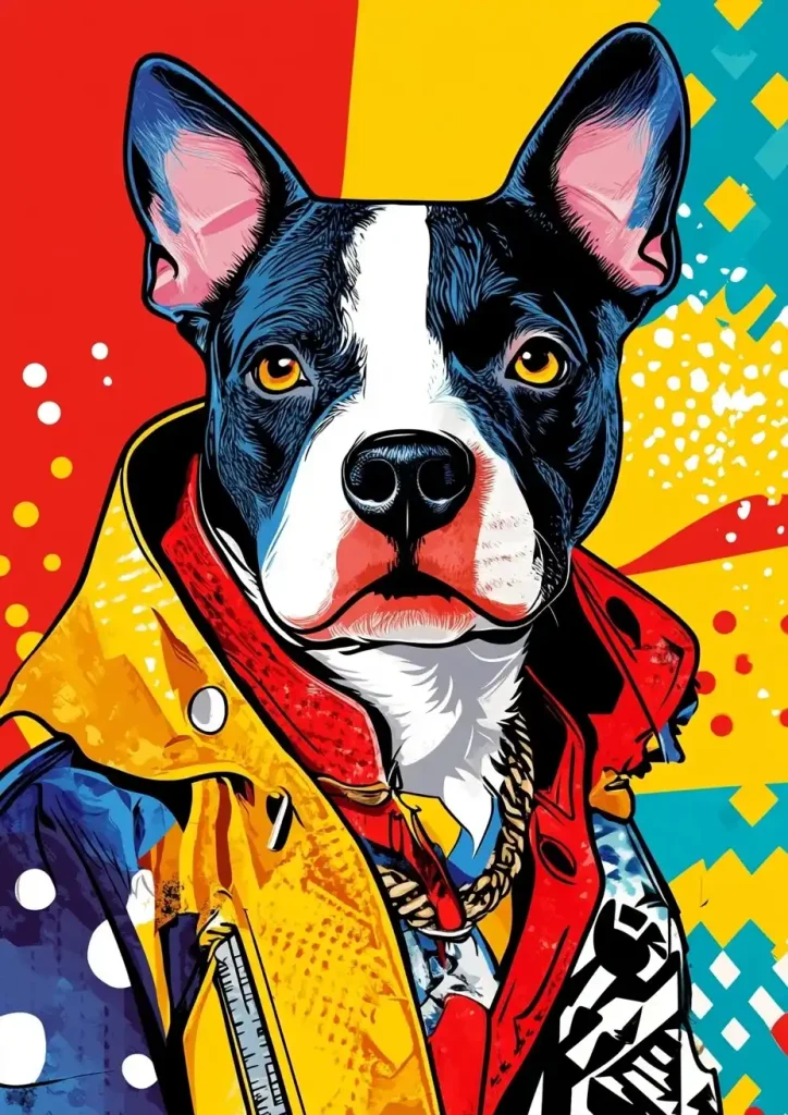 Trendy Animals in Pop Art