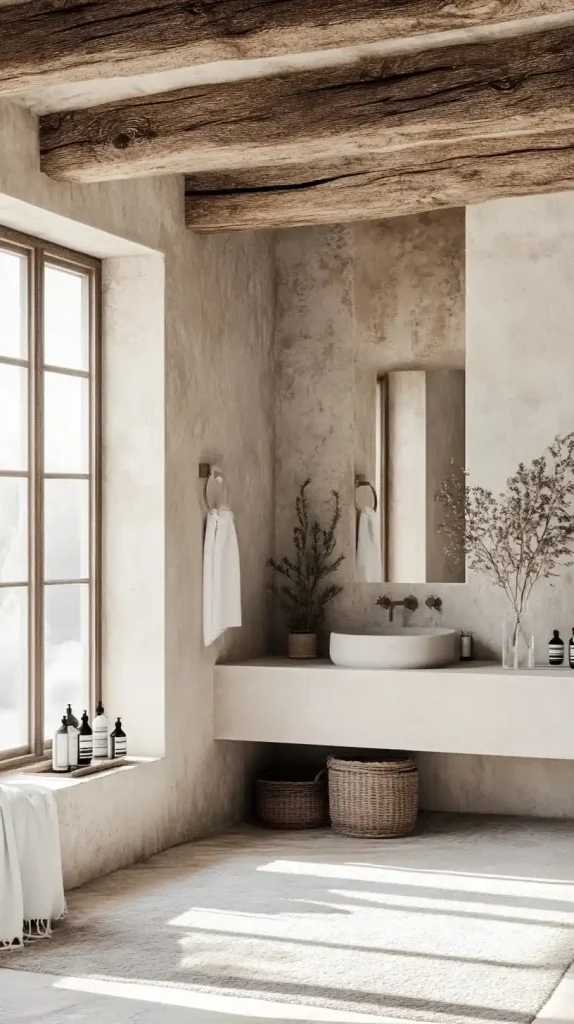 Ultra-Realistic Minimalist Bathroom