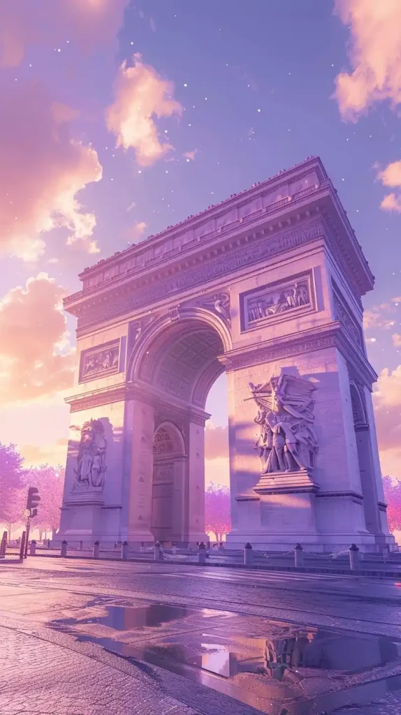 Ultra-Wide Arc de Triomphe