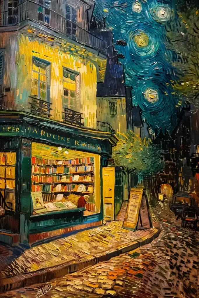 Van Gogh Paris Bookstore